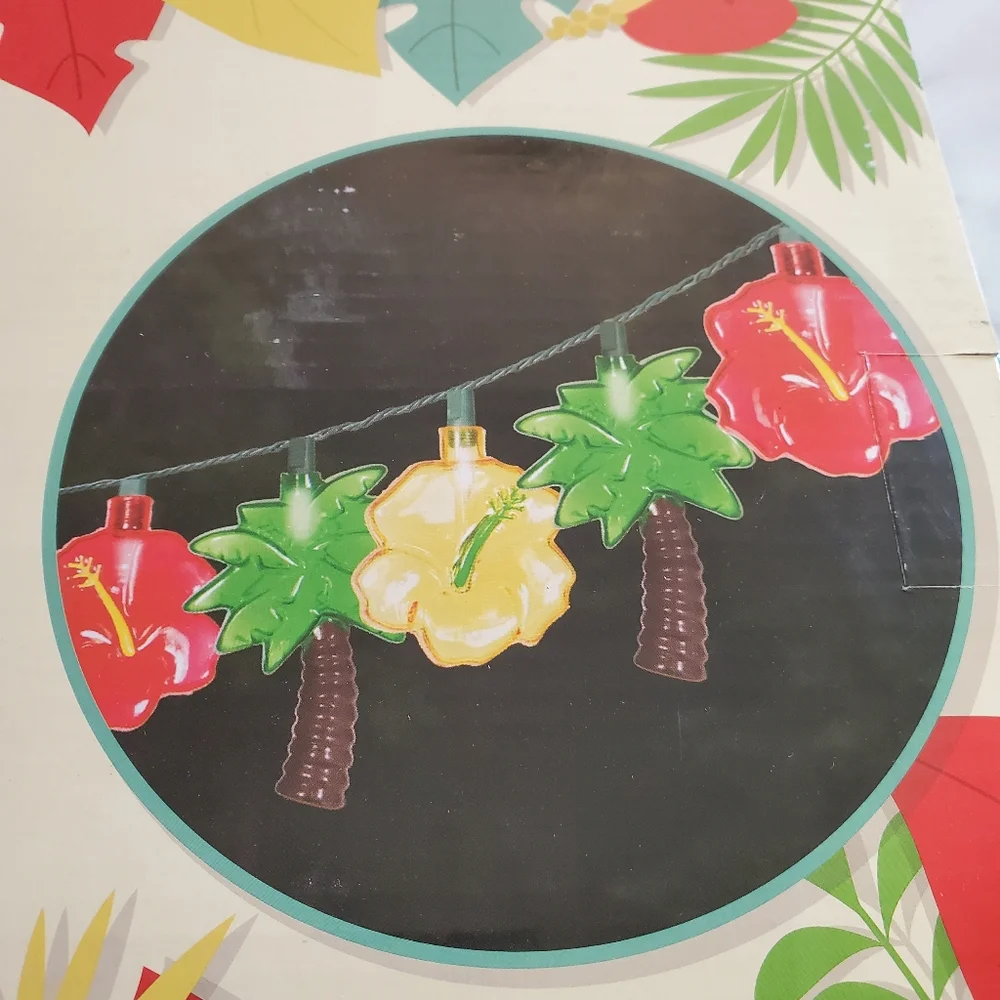 Hawaiian Party Lights 2 Boxes NEW